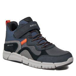 Geox Čižmy Geox J Flexyper Boy B Abx J269XA 032ME C0659 D Navy/Orange