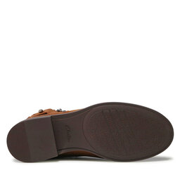 

Ботильйони Clarks Memi Lo 261622394 Dark Tan Lea, Коричневий