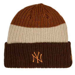 New Era Czapka New Era Wmns Stripe Nyy 60364191 Brązowy