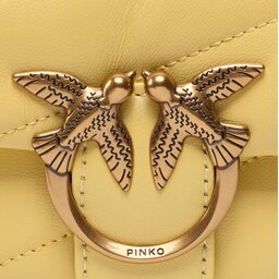 

Сумка Pinko Love Baby Puff C PE 23 PLTT 100040 A0F2 Yellowe H45Q, Жовтий