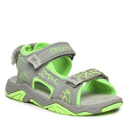Kappa Sandaler Kappa 261019K Grey/Green 1630