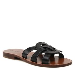 Coach Mules / sandales de bain Coach Issa Leather Sandal CI222 Black