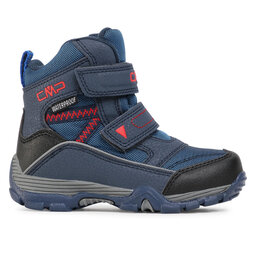 

Снігоходи CMP Kids Pyry Snow Boot Wp 38Q4514 Black Blue N950, Cиній