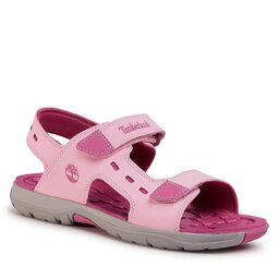 Timberland Sandalen Timberland Moss Jump 2 Strap Sandal TB0A2APDX82 Light Pink Nubuck