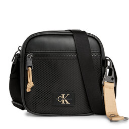 Calvin Klein Jeans Borsellino Calvin Klein Jeans Tagged Square Camera Bag18 K50K511779 Nero