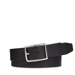 Tommy Hilfiger Herrengürtel Tommy Hilfiger New Buckle Jeans Belt 3.5 AM0AM11471 Black BDS