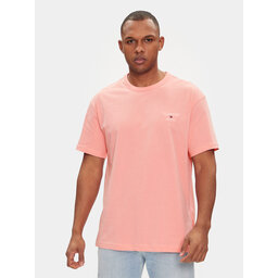 Tommy Jeans Tommy Jeans Póló DM0DM18872 Rózsaszín Regular Fit