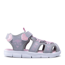 

Босоніжки KangaRoos K-Mini 02035 000 2109 Vapor Grey/English Rose Glitter, Сірий