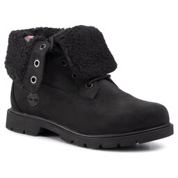 

Черевики туристичні Timberland Linden Woods Wp Fleece Fold Down TB0A1QST001 Black Nubuck, Чорний