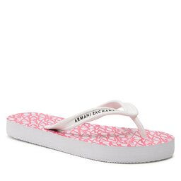 Armani Exchange Джапанки Armani Exchange XDQ010 XV700 S606 Optic White/Pink