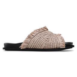 

Шльопанці Inuikii Raffia Moon 70106-095 White, Бежевий