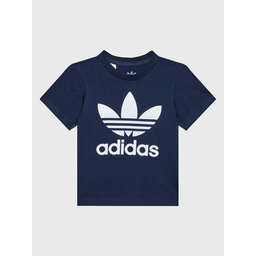 adidas adidas Póló Trefoil Tee HK7503 Sötétkék Regular Fit