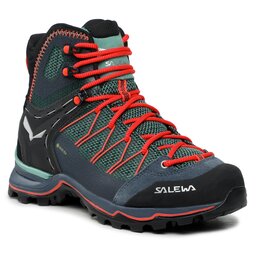 Salewa Trekking čevlji Salewa Ws Mtn Trainer Lite Mid Gtx GORE-TEX 61360-5585 Feld Green/Fluo Coral 5585