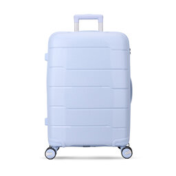 Semi Line Valigia grande Semi Line T5907-4 Celeste
