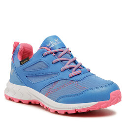 Jack Wolfskin Trekingová obuv Jack Wolfskin Woodland Texapore Low K 4042162 Blue/Coral