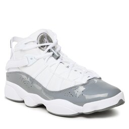 Nike Pantofi Nike Jordan 6 Rings 322992 121 White/Cool Grey/White