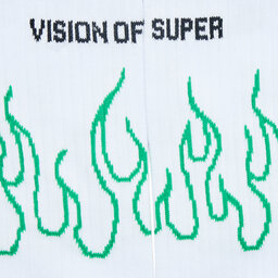 

Високі шкарпетки unisex Vision Of Super, Білий