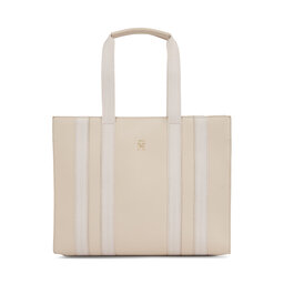 Tommy Hilfiger Kabelka Tommy Hilfiger Th Identity Med Tote AW0AW15569 Merino ABO