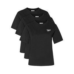 Reebok Reebok Póló szett RK25194CCW Fekete Regular Fit