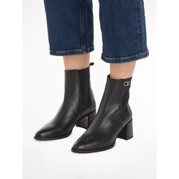 

Ботильйони Calvin Klein Almond Chelsea Boot W/Hw 55 HW0HW01814 Ck Black BEH, Чорний