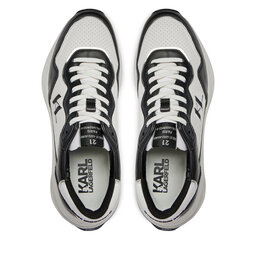 

Снікерcи KARL LAGERFELD KL53165C Black/White Lthr 001, Чорний