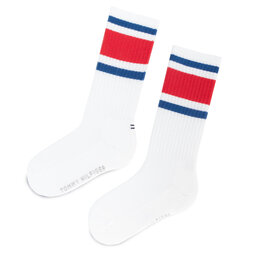 

Набір з 2 пар високих шкарпеток unisex Tommy Hilfiger 394020001 White 300, Білий