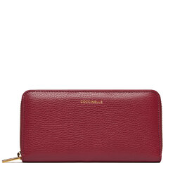 Coccinelle Velká dámská peněženka Coccinelle MQF Coccinelle Magie E2 MQF 11 04 01 Garnet Red R77