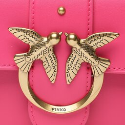 

Сумка Pinko Love One Mini C PE 23 PLTT 100058 A0F1 Pink Pinko N17Q, Рожевий