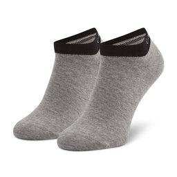 

Набір 2 пар низьких шкарпеток unisex Calvin Klein 701218715 White 004, Сірий