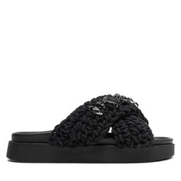 Inuikii Pantoletten Inuikii Woven Stones 70104-106 Schwarz