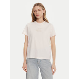 Calvin Klein Jeans Calvin Klein Jeans Camiseta Classic Monologo LV047D873G Rosa Regular Fit