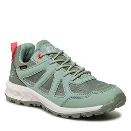 Jack Wolfskin Trekingová obuv Jack Wolfskin Woodland 2 Texapore Low W 4051341 Light Green/White