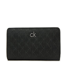 Calvin Klein Malá dámská peněženka Calvin Klein Ck Daily Medium Bifold_Mono K60K612824 Černá