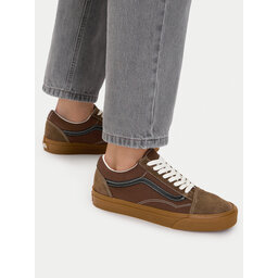 Vans Sneakers aus Stoff Vans Old Skool VN000Z90FST1 Braun