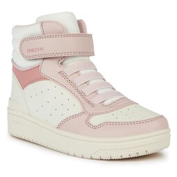 Geox Sneakers Geox J Washiba Girl J36HXA 05415 C1M8W S Lt Ivory/Lt Rose