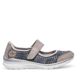 Rieker Pantofi Rieker L32B5-42 Albastru