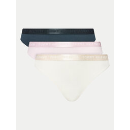 Tommy Hilfiger Tommy Hilfiger 3 db tanga UW0UW04480 Színes