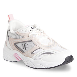 

Снікерcи Calvin Klein Jeans Retro Tennis Su-Mesh Wn YW0YW00891 Bright White/Peach Blush 0LC, Білий