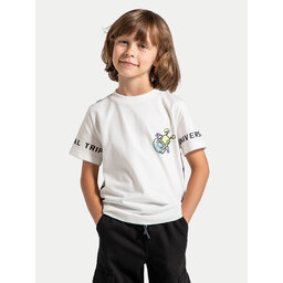 Coccodrillo Coccodrillo Marškinėliai ZC4143202WBK Balta Regular Fit