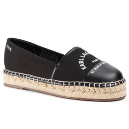 KARL LAGERFELD Espadryle KARL LAGERFELD KL80108 Czarny