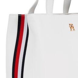 

Сумка Tommy Hilfiger Th Essential Sc Satchel Corp AW0AW16075 Ecru YBL, Білий
