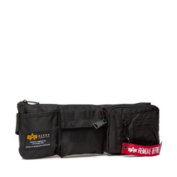 

Плоска сумка Alpha Industries Crew Utility Bag 128928 Black 03, Чорний