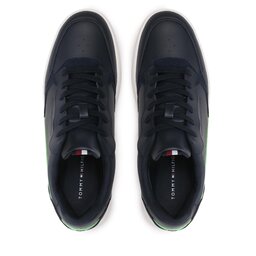 

Снікерcи Tommy Hilfiger Elevated Cupsole Leather FM0FM04490 Desert Sky DW5, Cиній