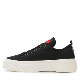 

Снікерcи Tommy Jeans Tjm Vulcanized Platform EM0EM01197 Black BDS, Чорний