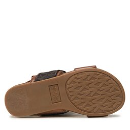 

Босоніжки MICHAEL KORS KIDS Sydney Kenzie MK100632 Brown/Luggage, Коричневий
