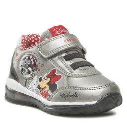 Geox Sneakers Geox B Todo G.A B2685A 0NFKN C0544 Silver/Red