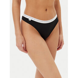 Lacoste Lacoste Σετ 3 τεμάχια στρίνγκ 8F1341 Μαύρο