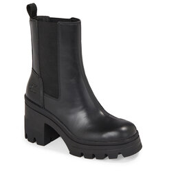 Calvin Klein Jeans Stivaletti Calvin Klein Jeans Chunky Heeled Chelsea Boot Lth YW0YW01112 Triple Black 0GT
