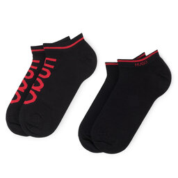 Hugo Набір 2 пар низьких чоловічих шкарпеток Hugo 2P As Logo Cc 50401967 1