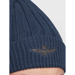 

Шапкa Aeronautica Militare Cuffia 222CU048L485 Blu Navy 08184, Cиній